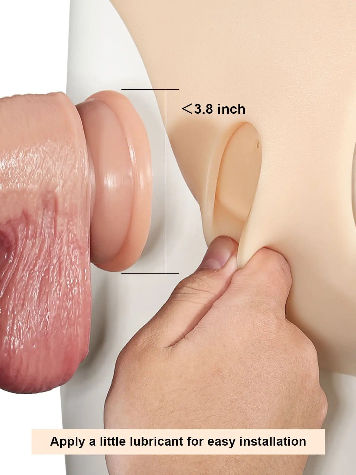 Silicone Strap-on Can Be Used With Suction Cup Dildo (Dildo Not Included)