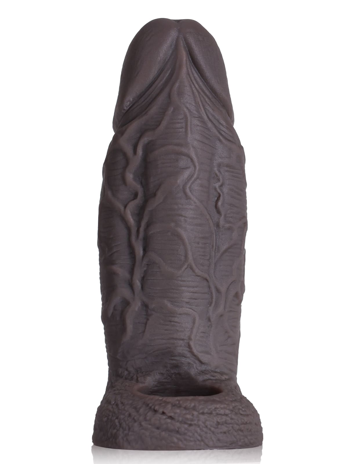 6.3" x 2.2" Multicoloor /Black Color Fat Cock Sleeve