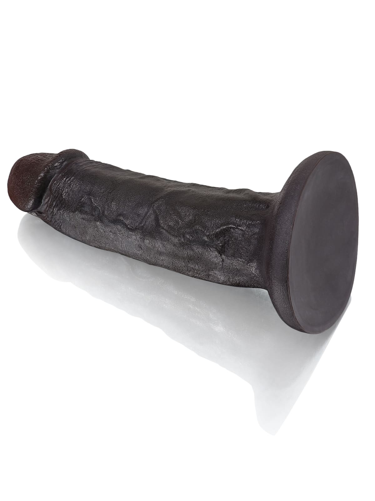 David 11.4" x 2.7" Black Extra Huge Thick Dual Density Anal Dildo