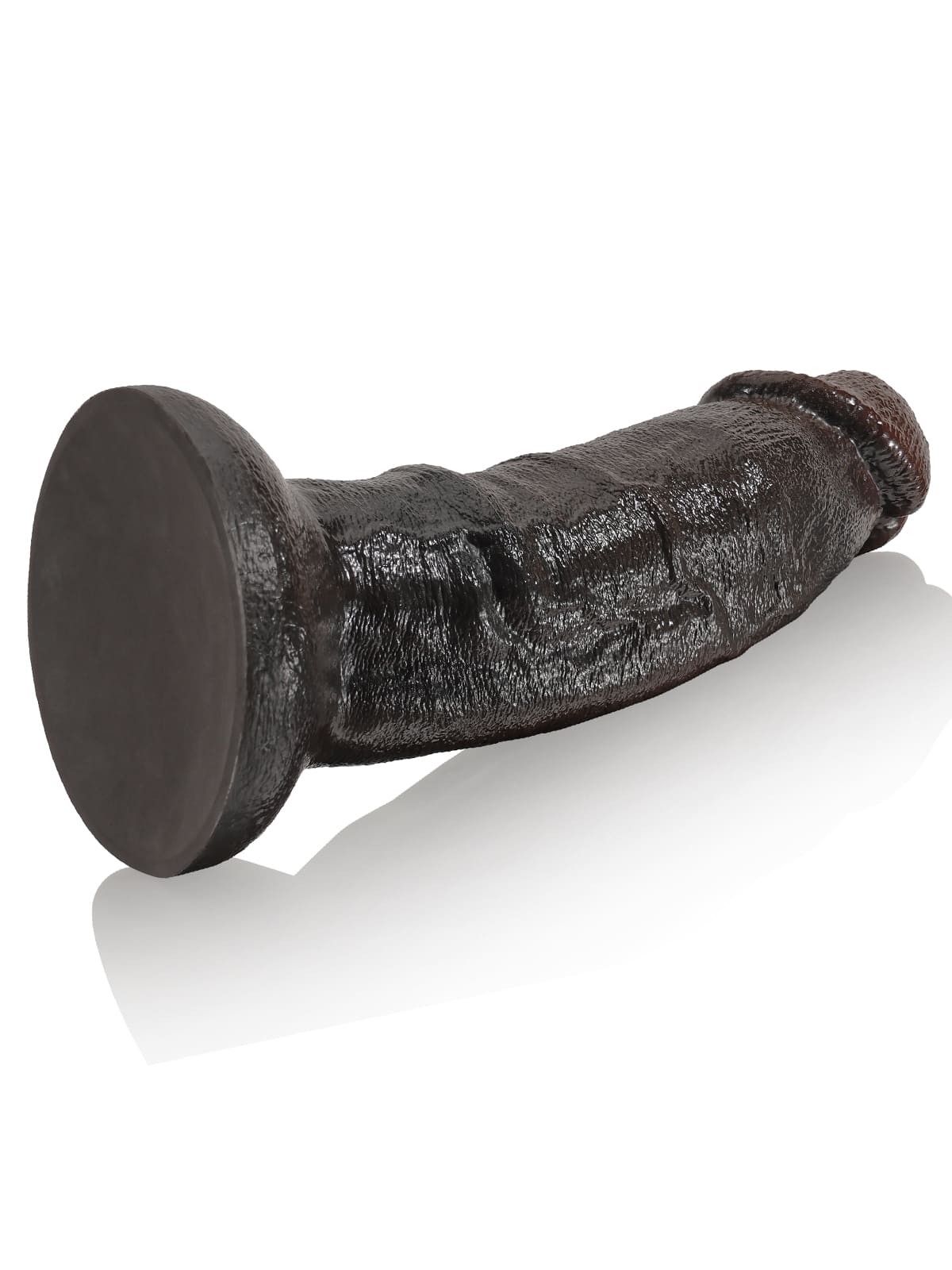 Fisher 12" X 3" Large Curved Dildo G Spot Suction Cup Dildo No Balls (XXL Size)