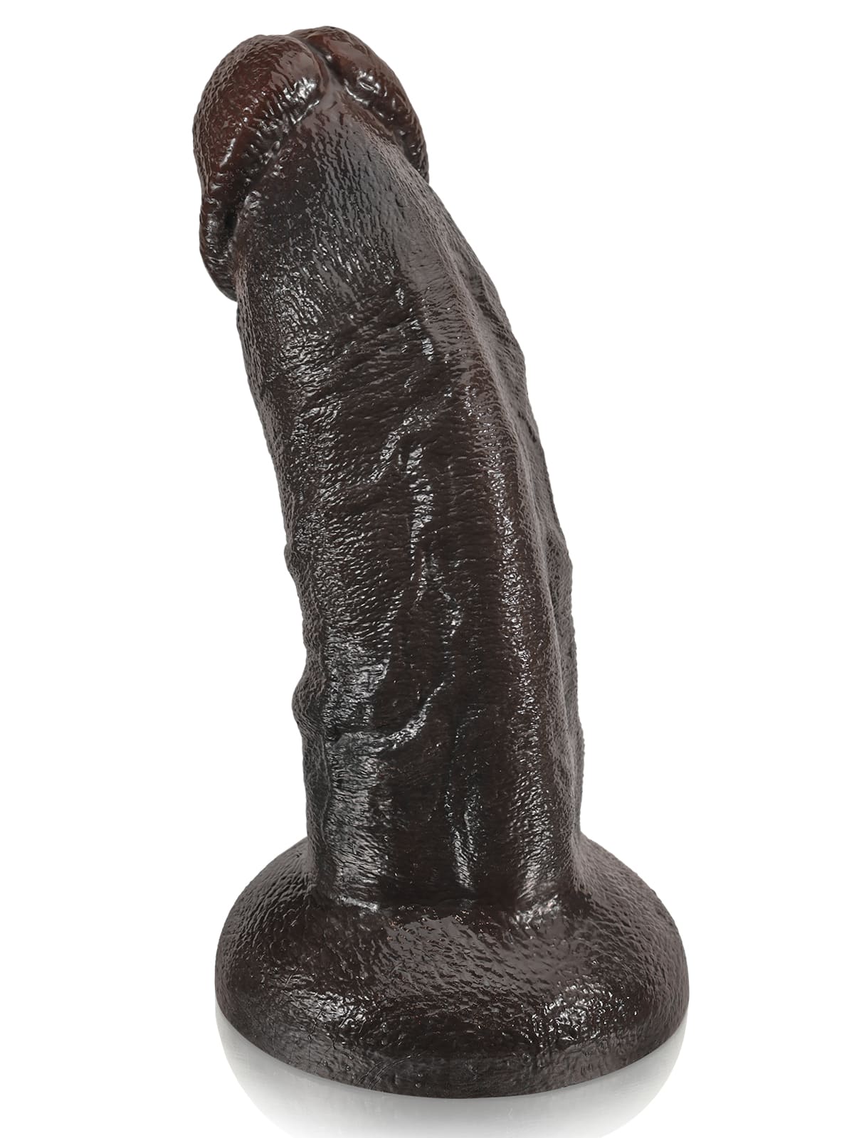 Fisher 12" X 3" Large Curved Dildo G Spot Suction Cup Dildo No Balls (XXL Size)