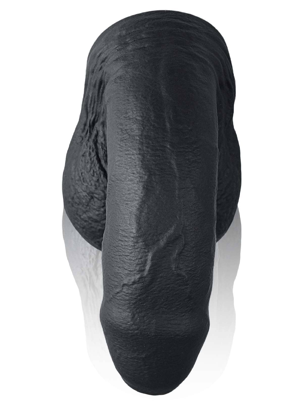 Silicone Black Soft Realistic Flaccid Dildo Best For Trans Men