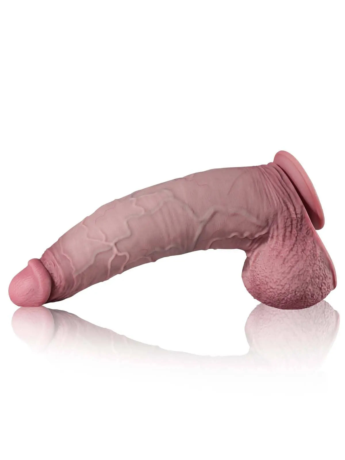Galaxy 16" * 3.7" The World Huge Curved Anal Suction Cup Dildo