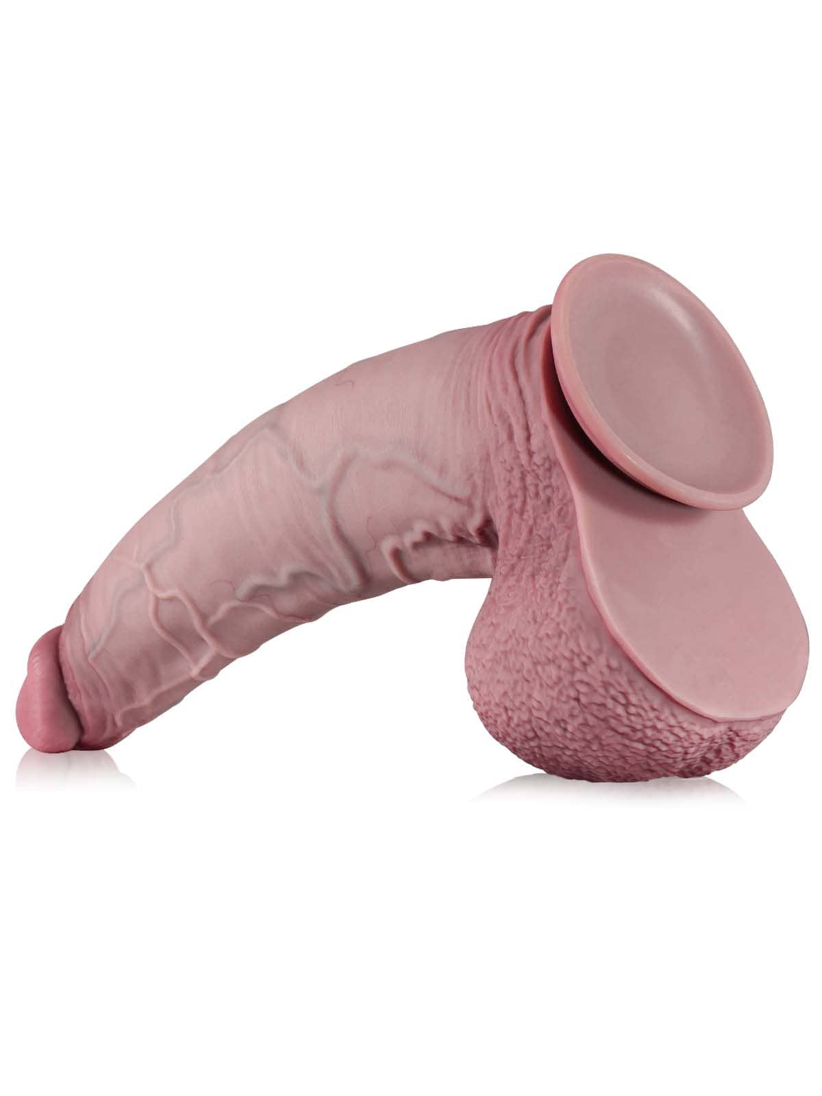 Galaxy 16" * 3.7" The World Huge Curved Anal Suction Cup Dildo