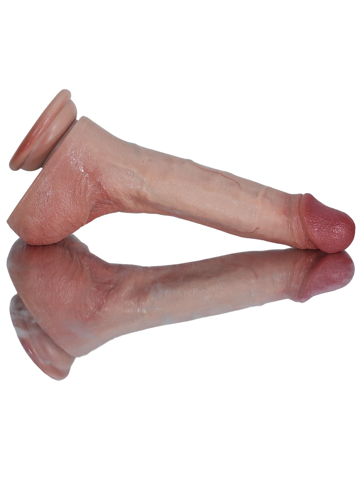 Jodie 5.6" x 1.5" Soft Silicone Flexible Thin Dildo With Keel
