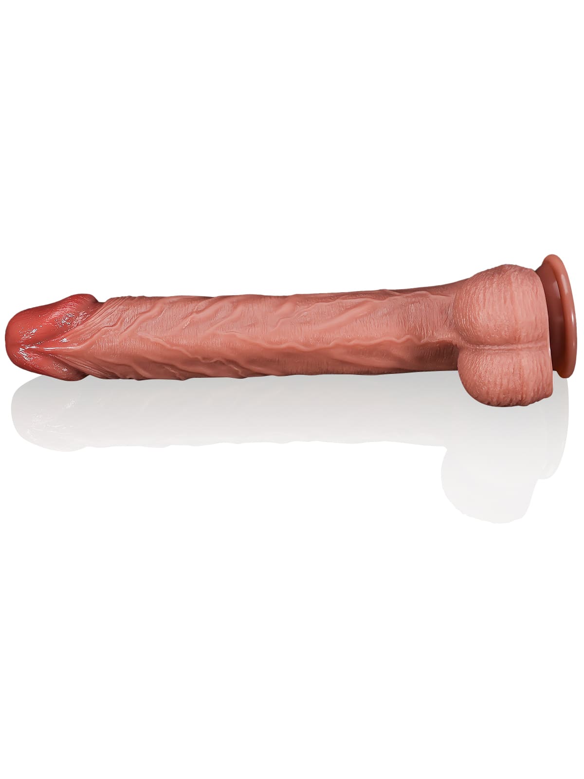 Jose 14.5" X 2.2" Lifelike Huge Girth Anal Dildo For Wife