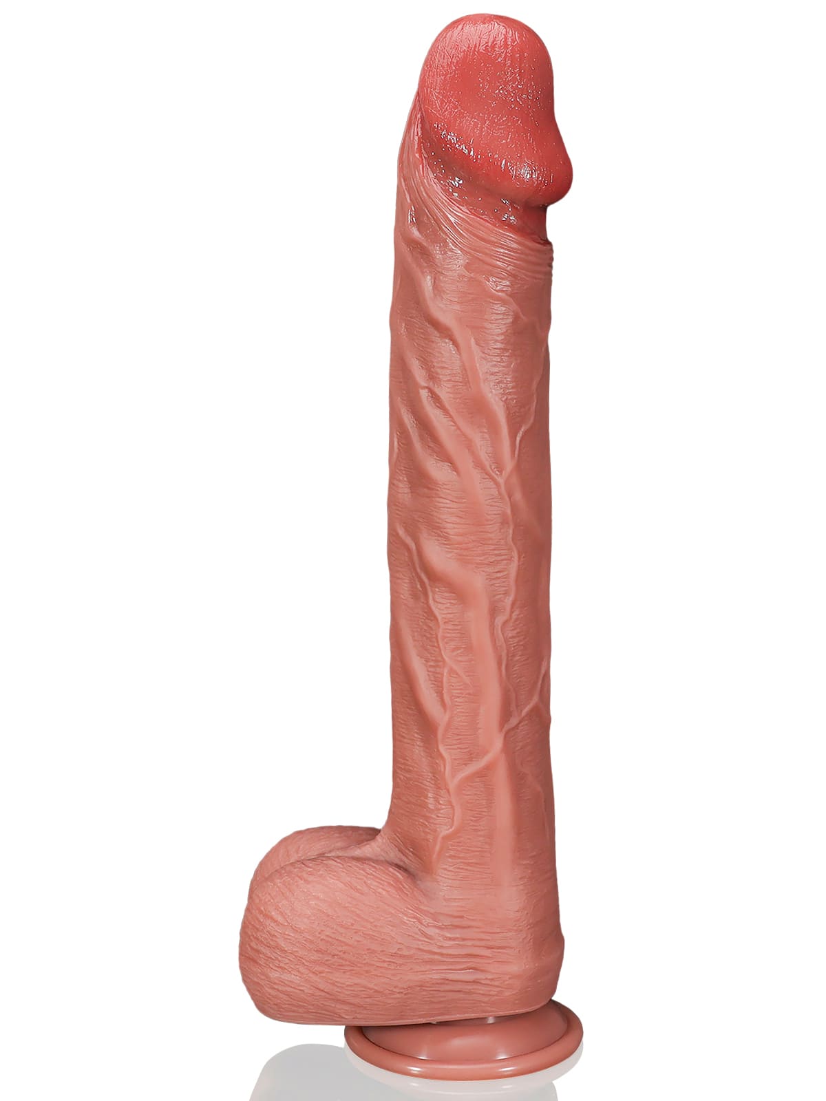 Jose 14.5" X 2.2" Lifelike Huge Girth Anal Dildo For Wife