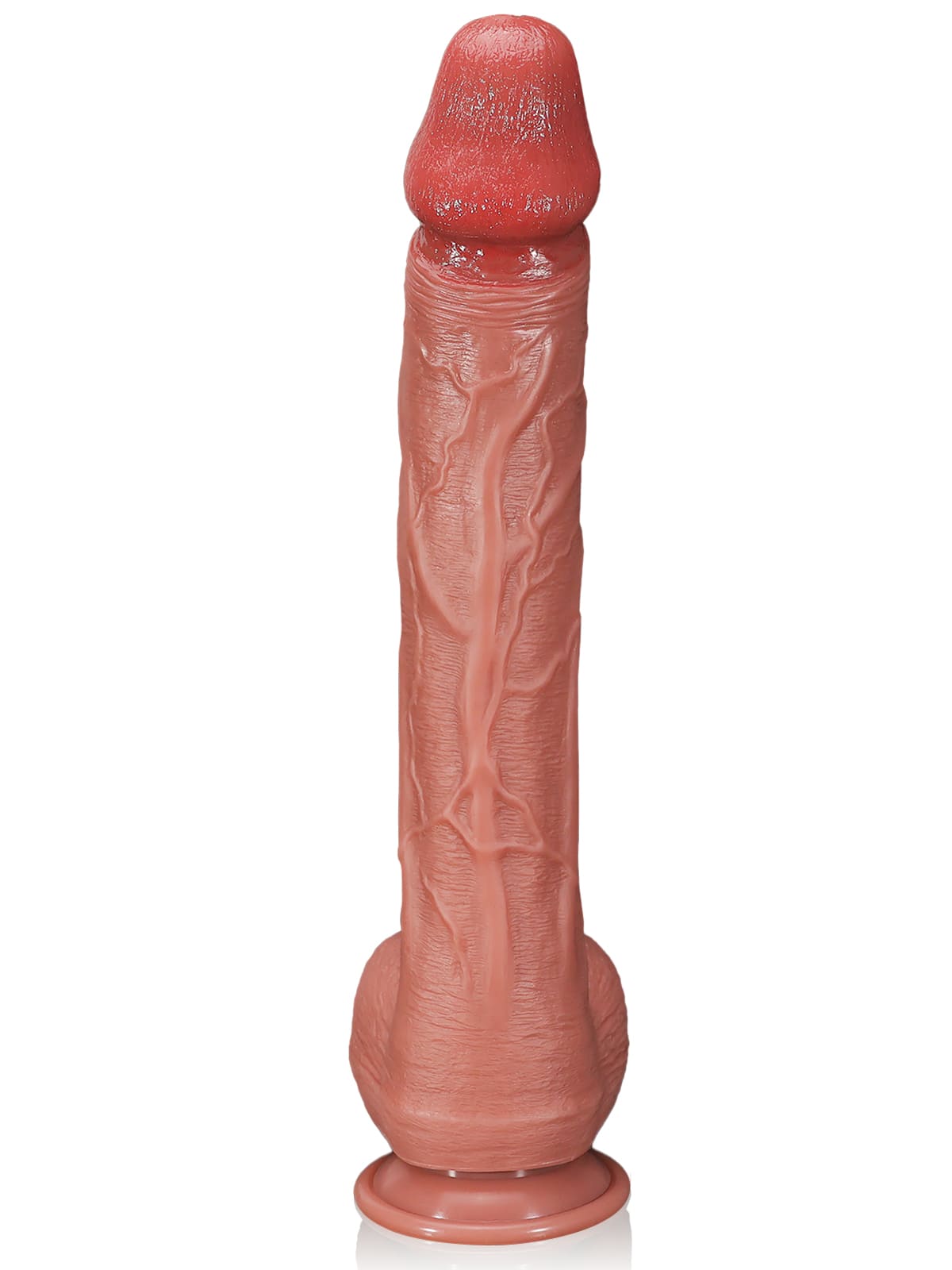 Jose 14.5" X 2.2" Lifelike Huge Girth Anal Dildo For Wife