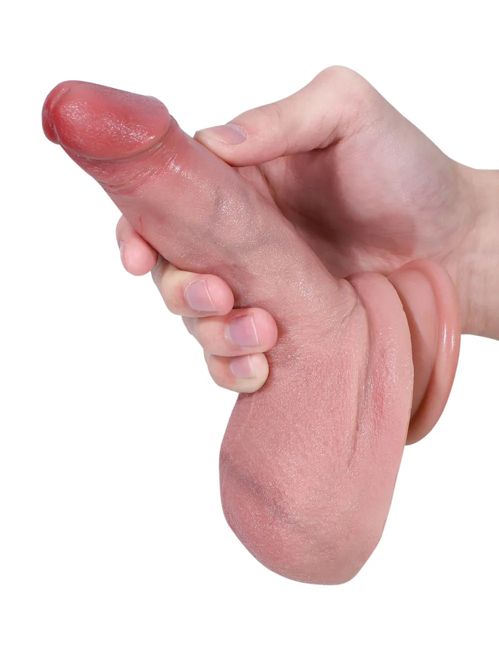6.3" x 1.4" - Realdick Flesh So Small Soft Thin Beginner Dildo