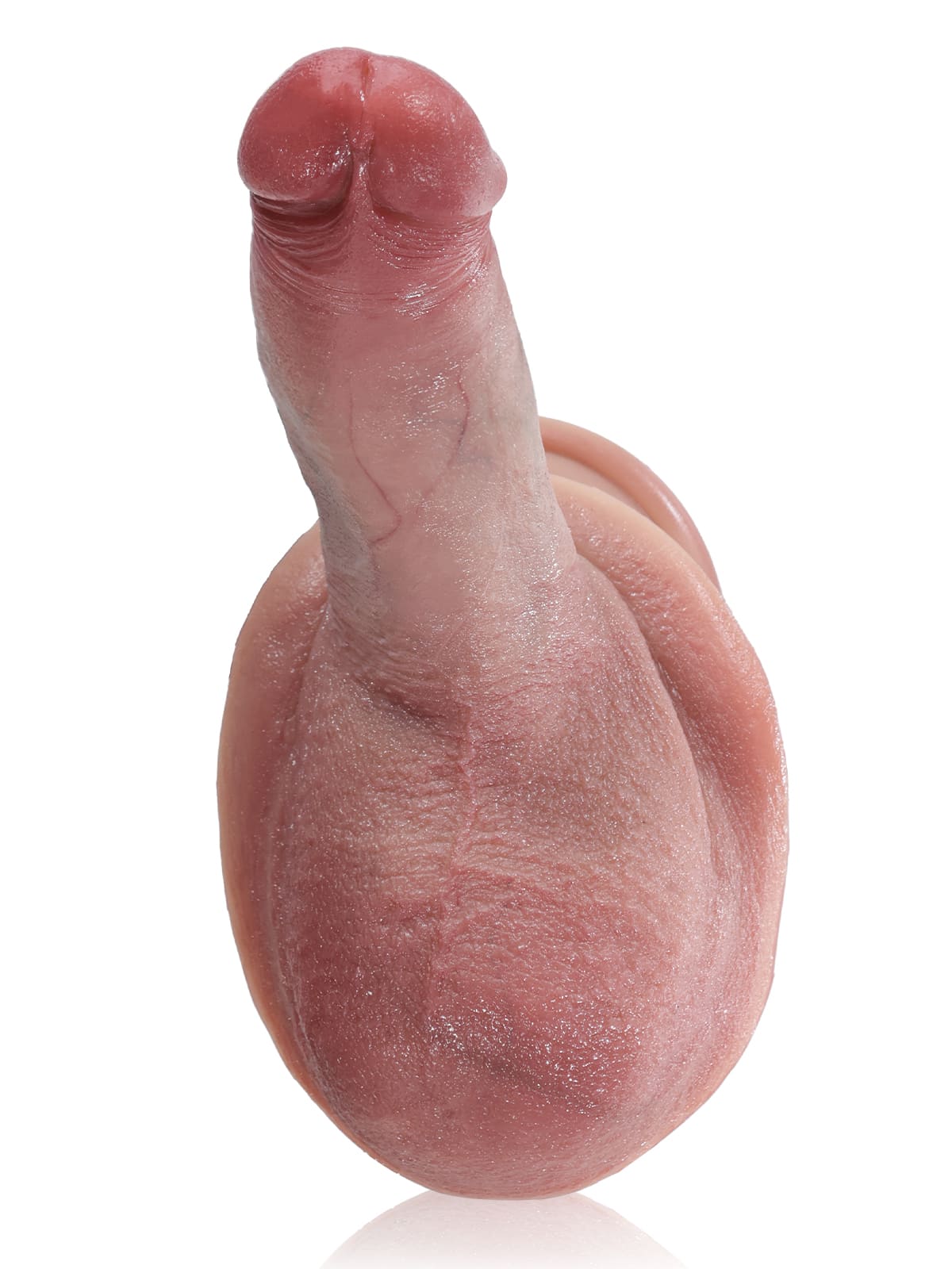 Julian 5.7" x 1.4" Realdick Flesh So Small Soft Thin Beginner Dildo