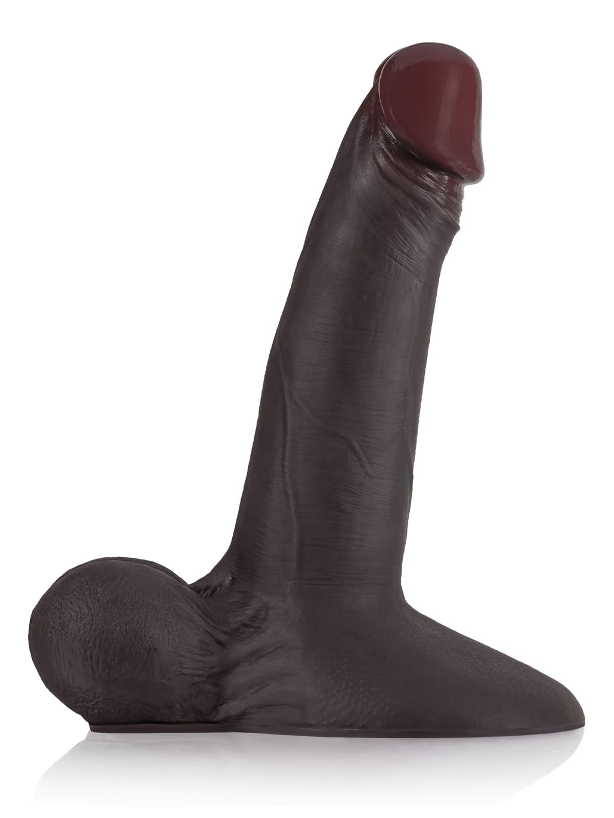 Patriot 9.4" x 2" Sliding Skin Vac-U-Lock Dildo With Moving Balls & Suction Cup