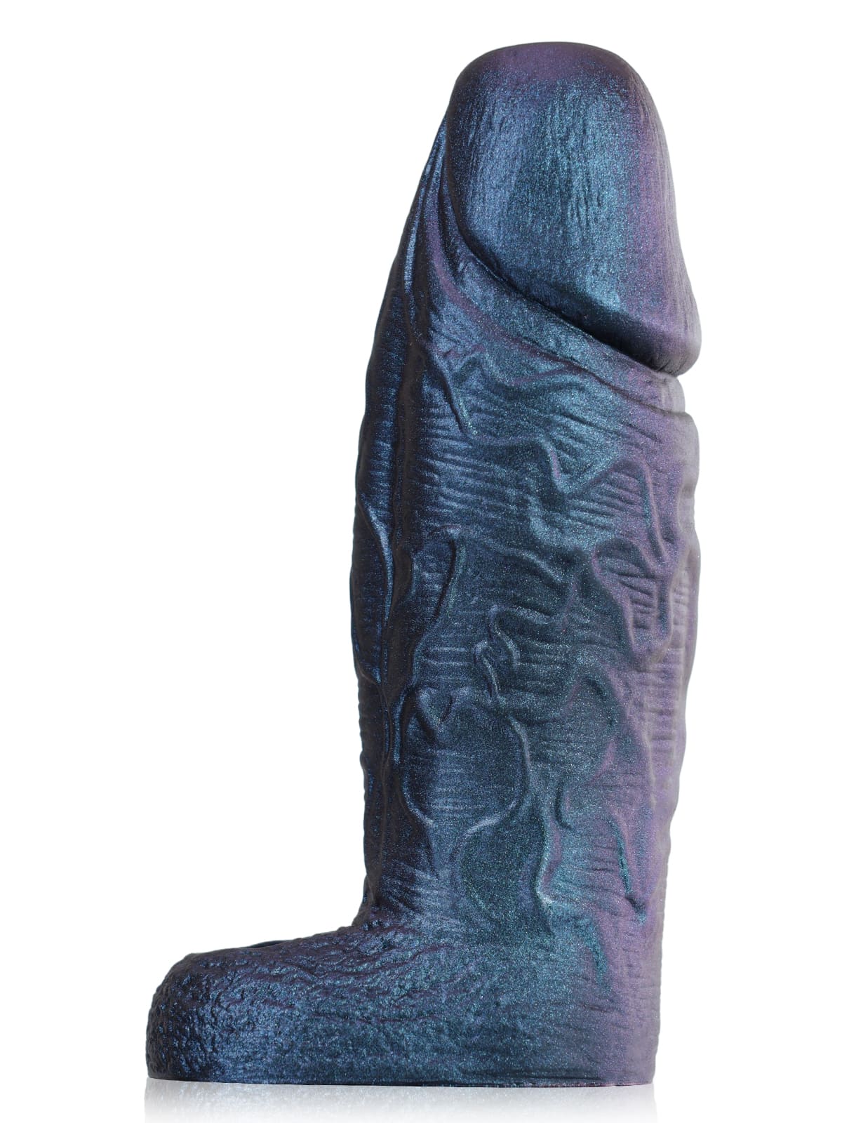 6.3" x 2.2" Multicoloor /Black Color Fat Cock Sleeve