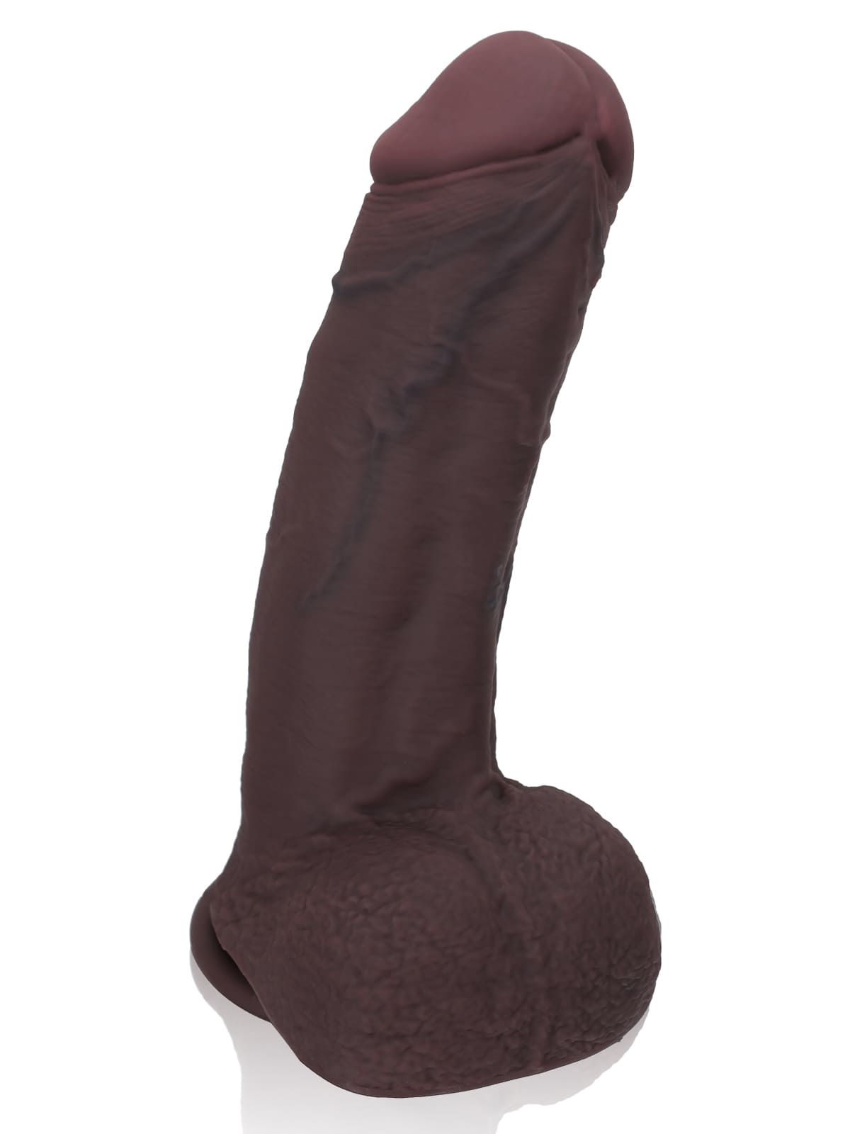 Martin 9" X 2.1" Real Feel Thick Realistic Black Cock Dildo