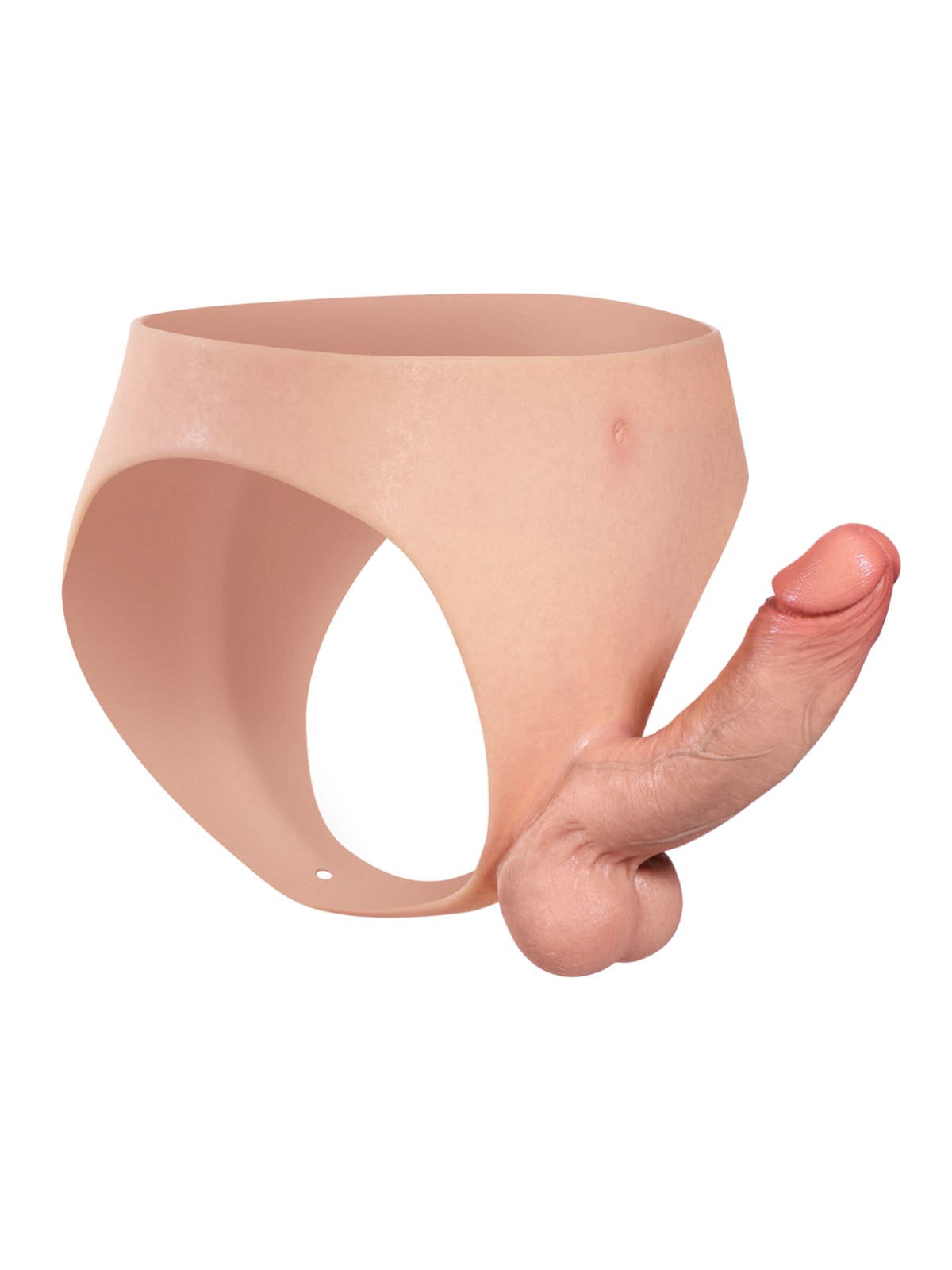 Oscar 6.8" x 1.7" Realistic Life Like Soft Cyber Skin Strap On Dildo