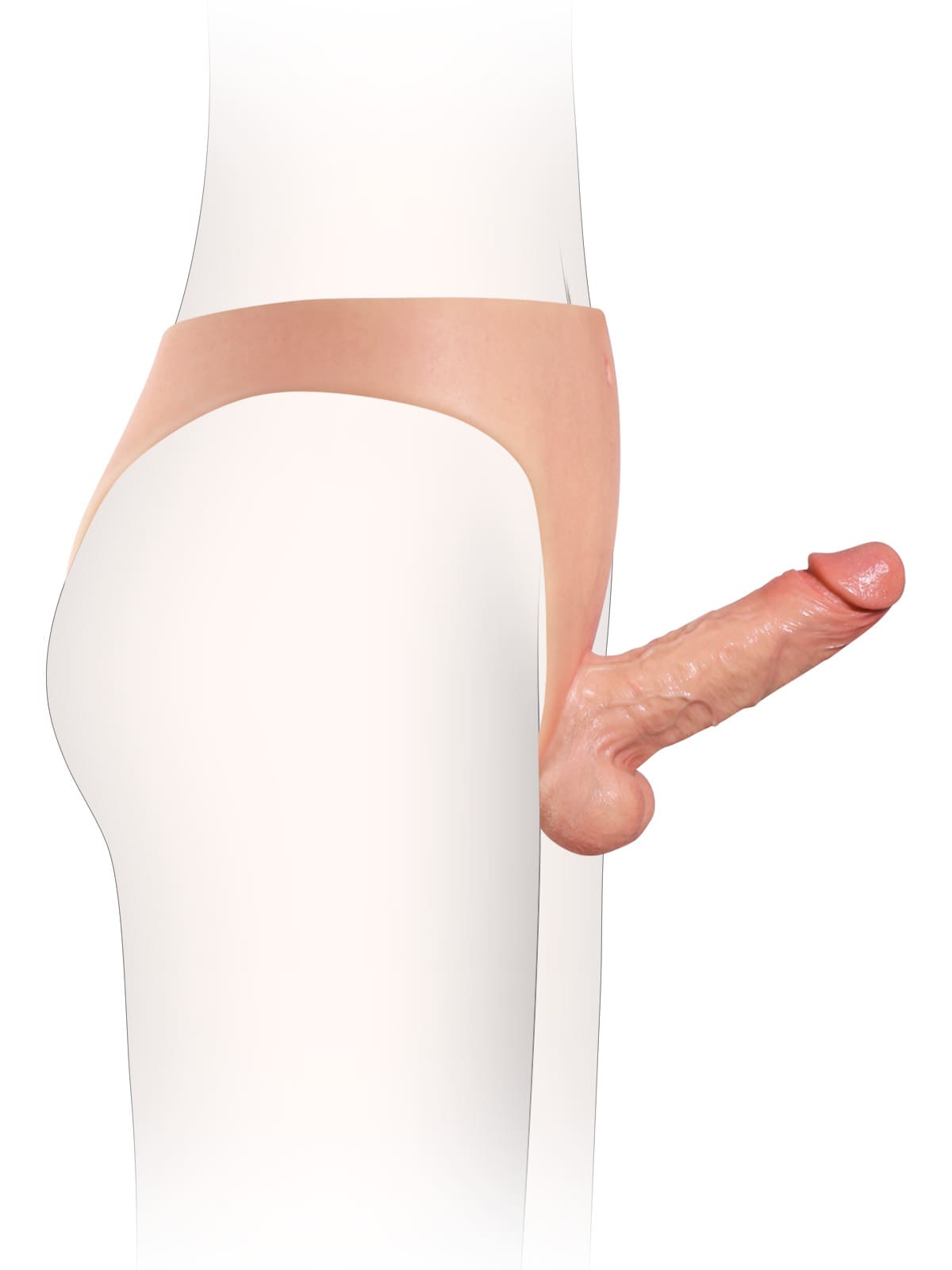 Owen 6.1" x 1.7" Realistic Life Like Soft Cyber Skin Strap On Dildo