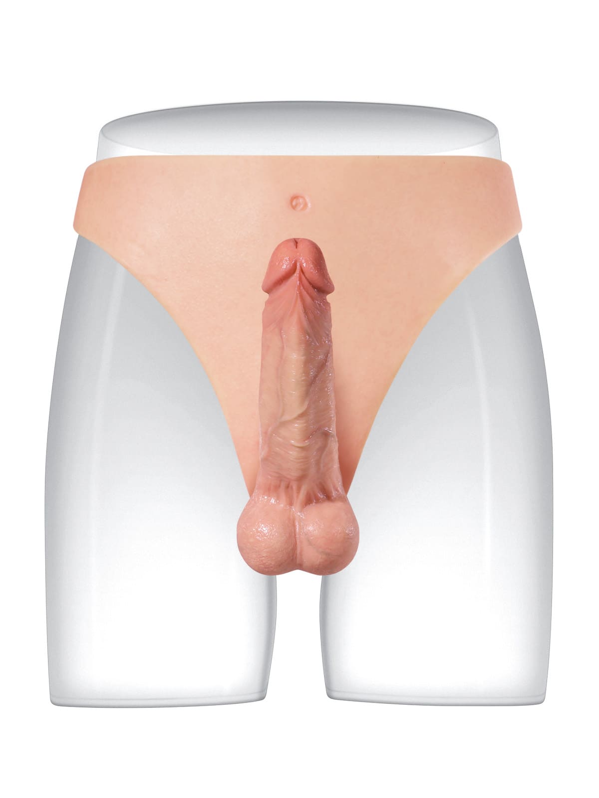 Owen 6.1" x 1.7" Realistic Life Like Soft Cyber Skin Strap On Dildo