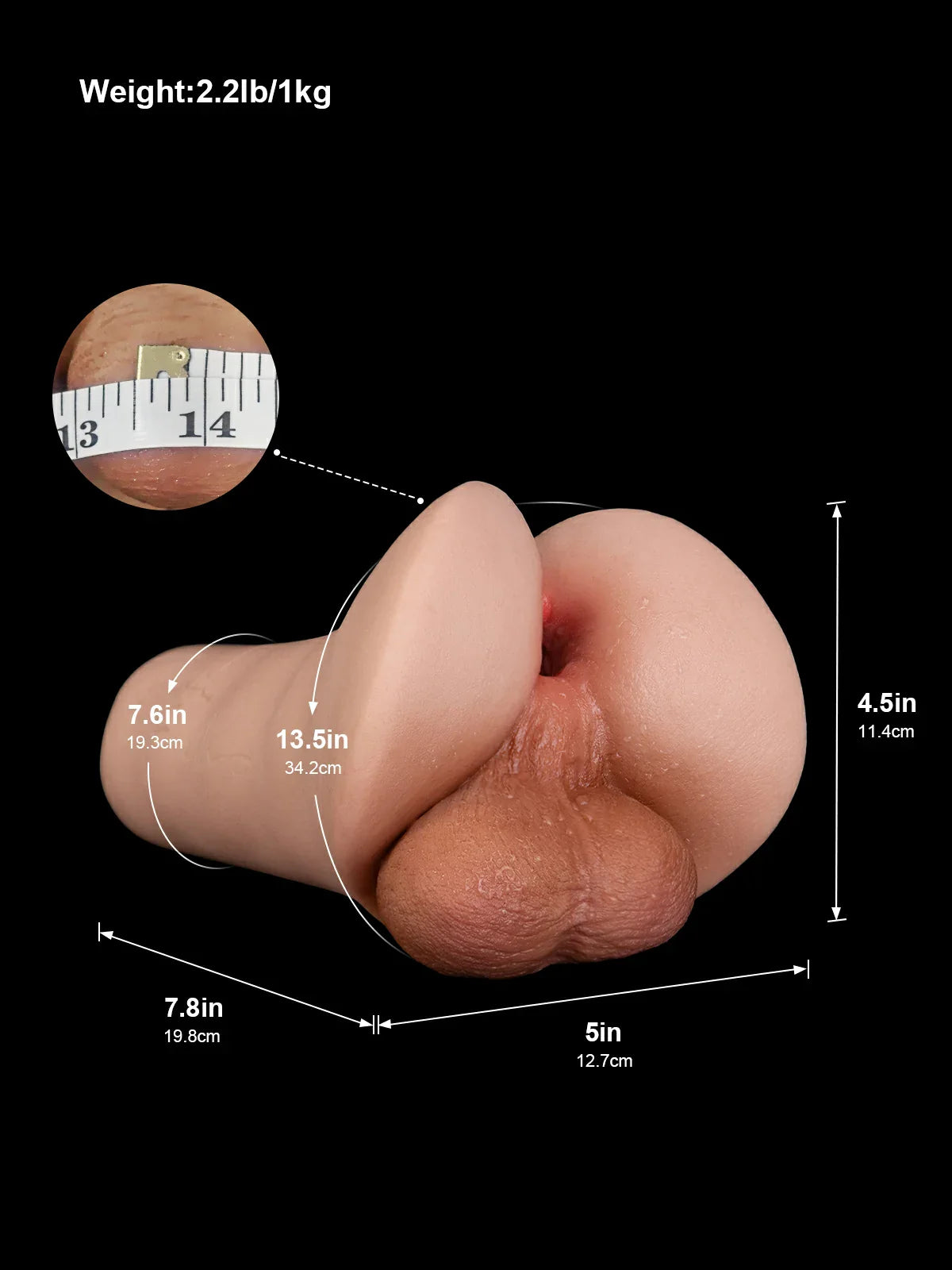 Cove | Soft Anal Onahole – Ultra-Portable Realistic Anal Pocket Toy