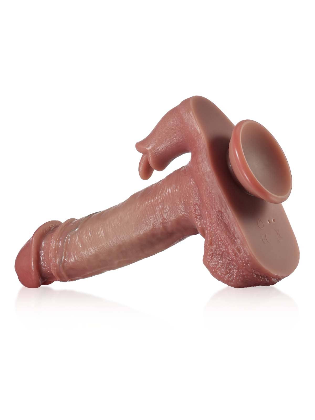 Ramon 10" x 1.8" Rabbit G Spot 10 Modes Vibrating & Thrusting Dildo