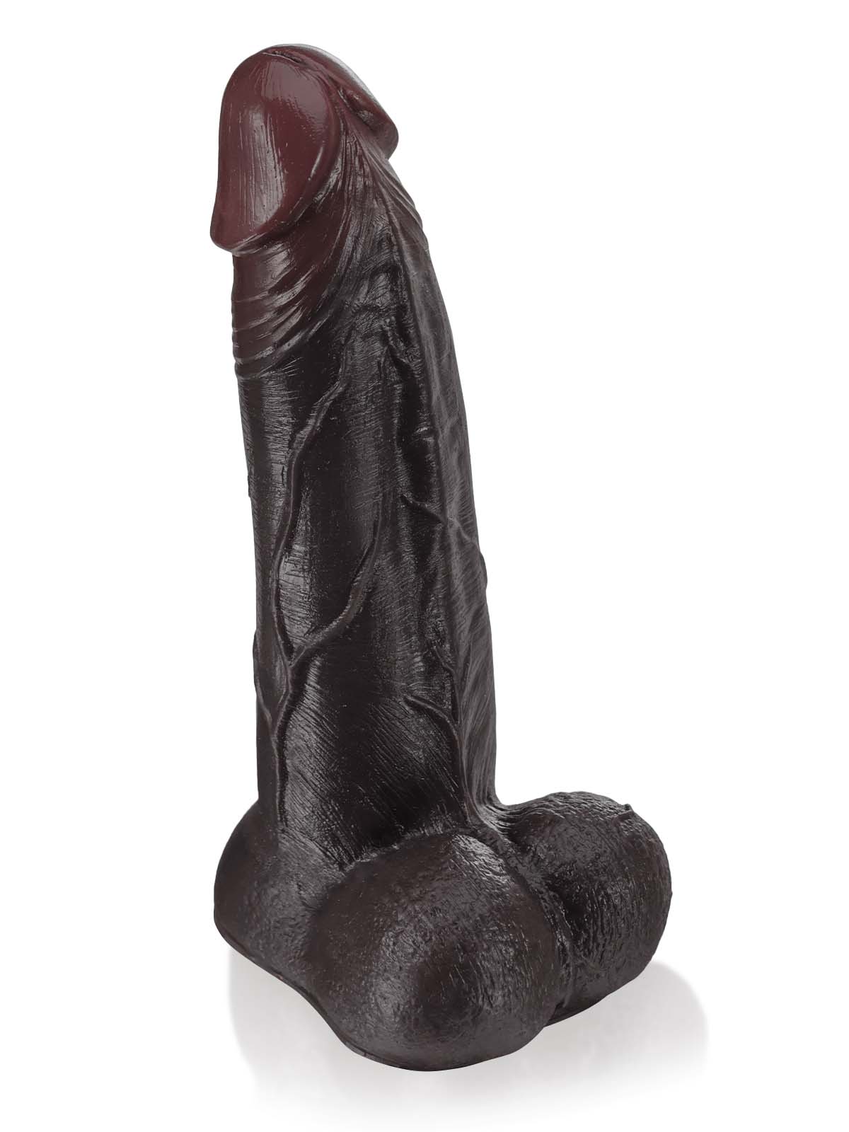 Raptor 10" x 2.5" Sliding Skin Vac-U-Lock BBC Dildo With Moving Balls & Suction Cup
