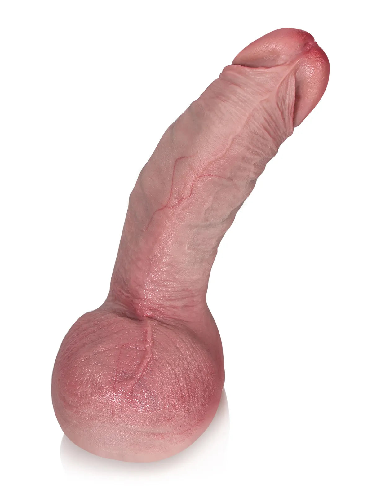 7.6" x 2" - Flesh G Spot Thick Curved Dildo Best For Women