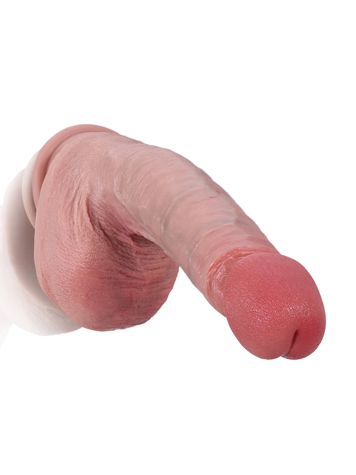 8.7" x 1.6" - Real Feeling Big Mushroom Head Glans Dildo