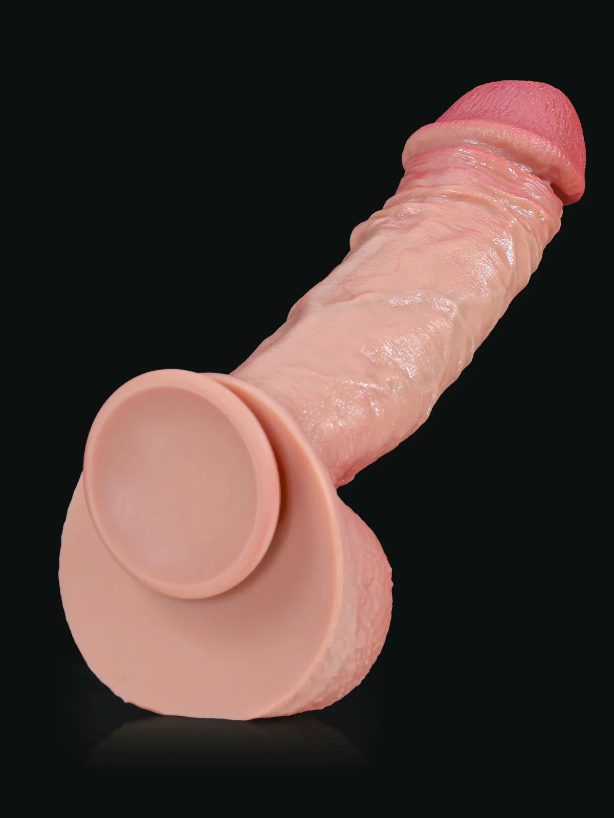 10.8" x 2.2" - M Size Large Thick Realistic Dildo With Metal Keel