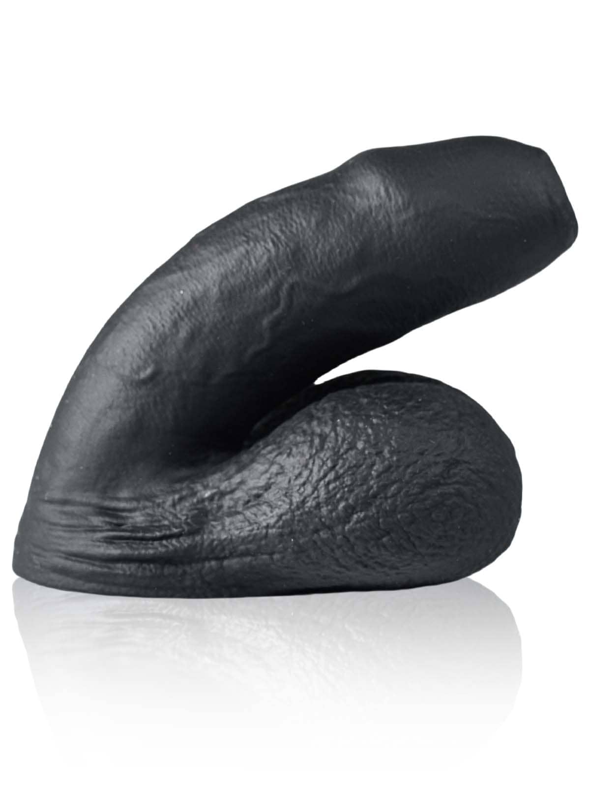 Silicone Black Soft Realistic Flaccid Dildo Best For Trans Men