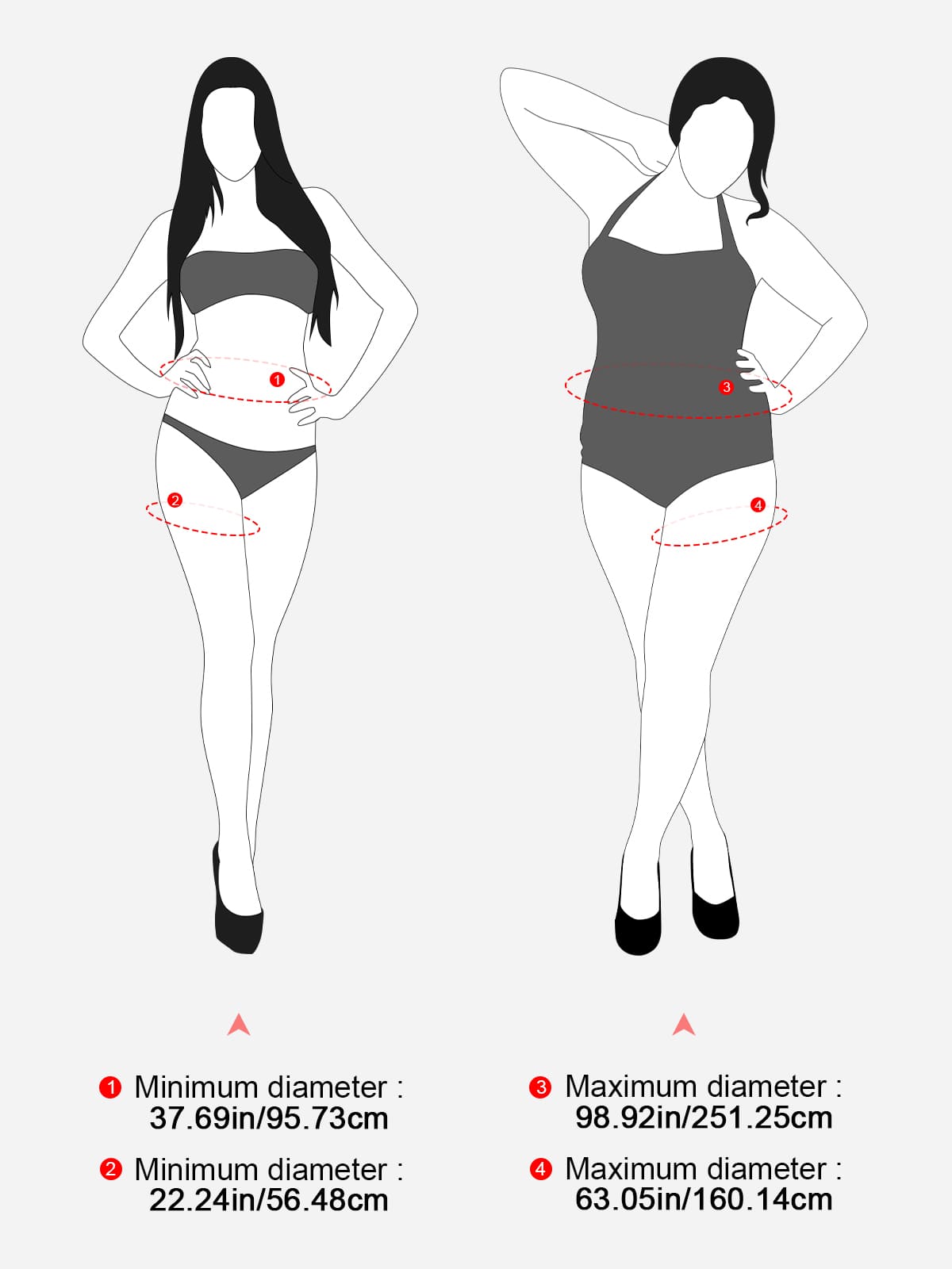 Black Strap Available In 3 Sizes Of Rings