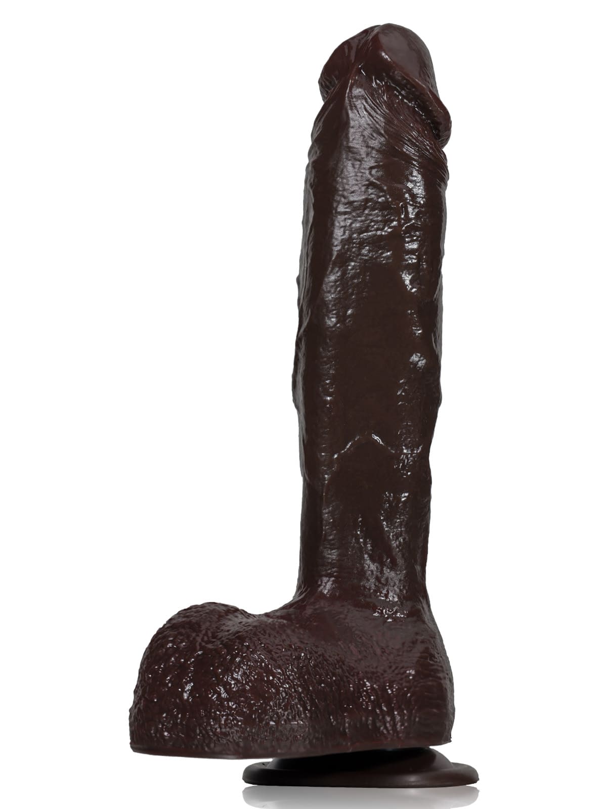 Francis 10" x 1.7" Black Huge 7 Modes Thrusting & 3 Modes Vibrating Dildo