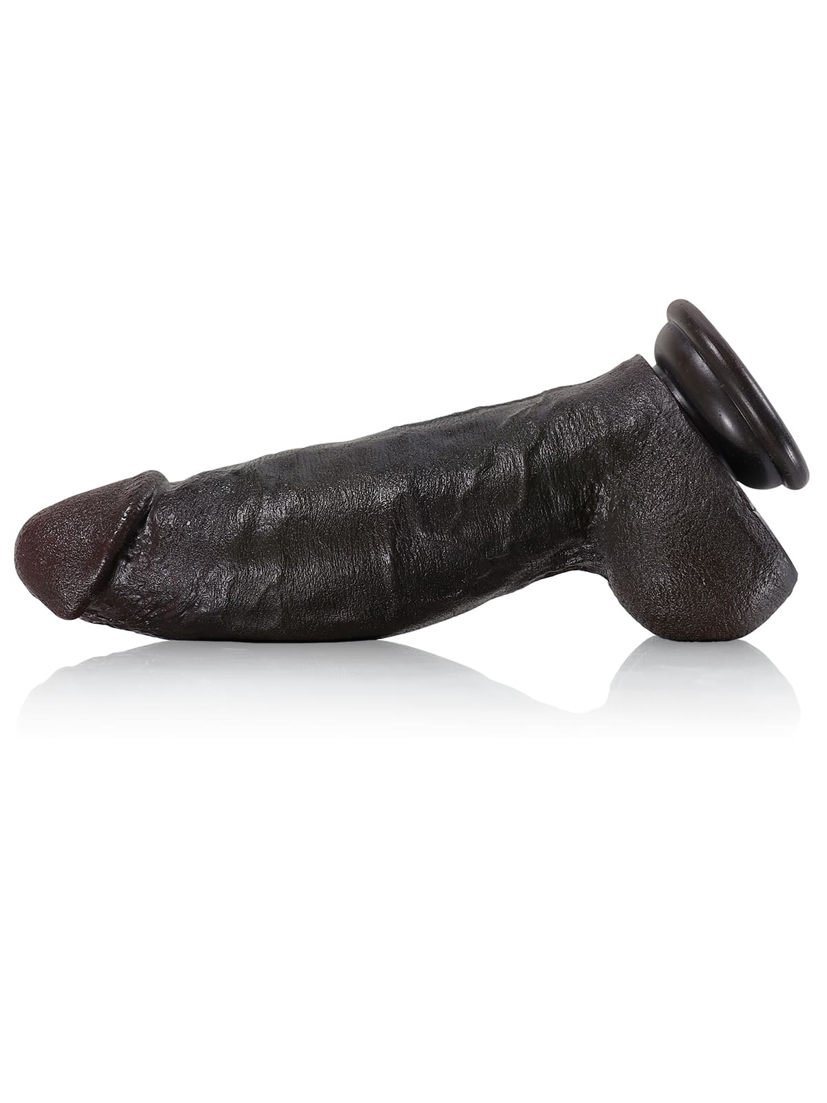 Kimi 8.6" x 2.2" Realistic Soft Flesh Like Thick Short Fat Dildo
