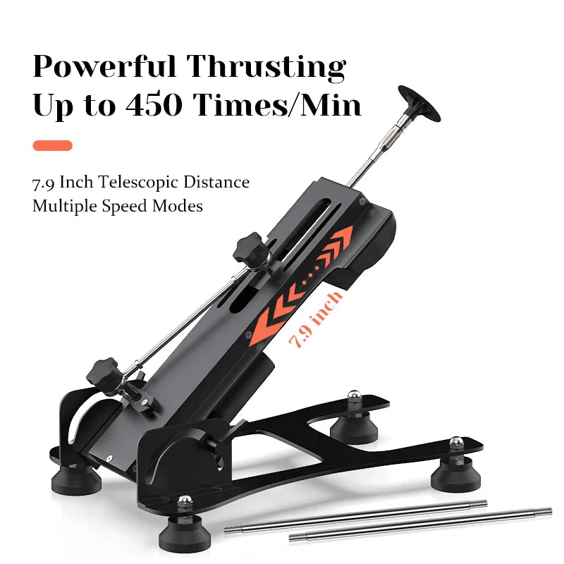 Vortex – Adjustable Stroke Sex Machine (3-15 cm) with Wireless Remote