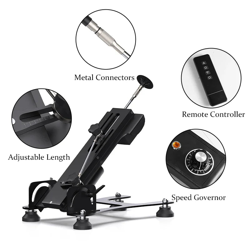 Vortex – Adjustable Stroke Sex Machine (3-15 cm) with Wireless Remote
