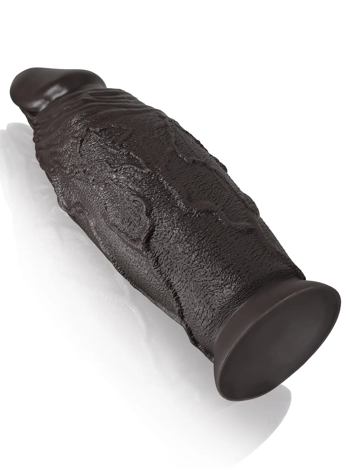 Malik 14.7" x 4.7" Thick Silicone Pointed Glans BBC Anal Dildo