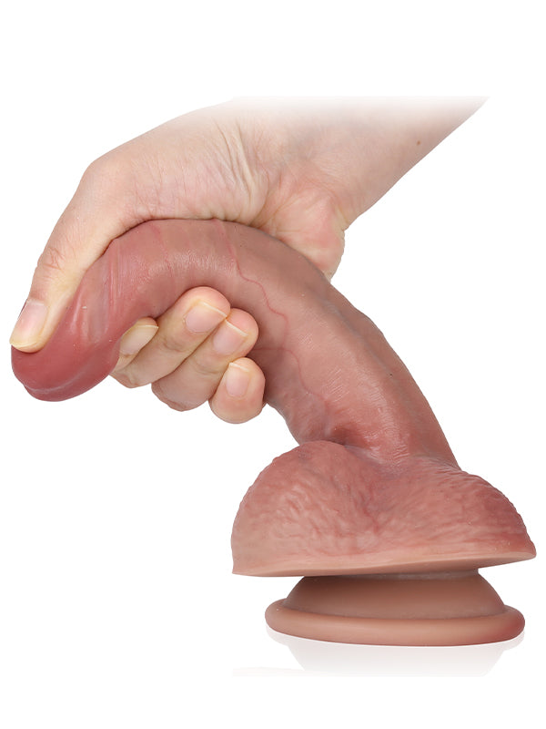 Mike 7.5" x 1.5" Softes Flesh Like Dildo Small Realistic Dildos