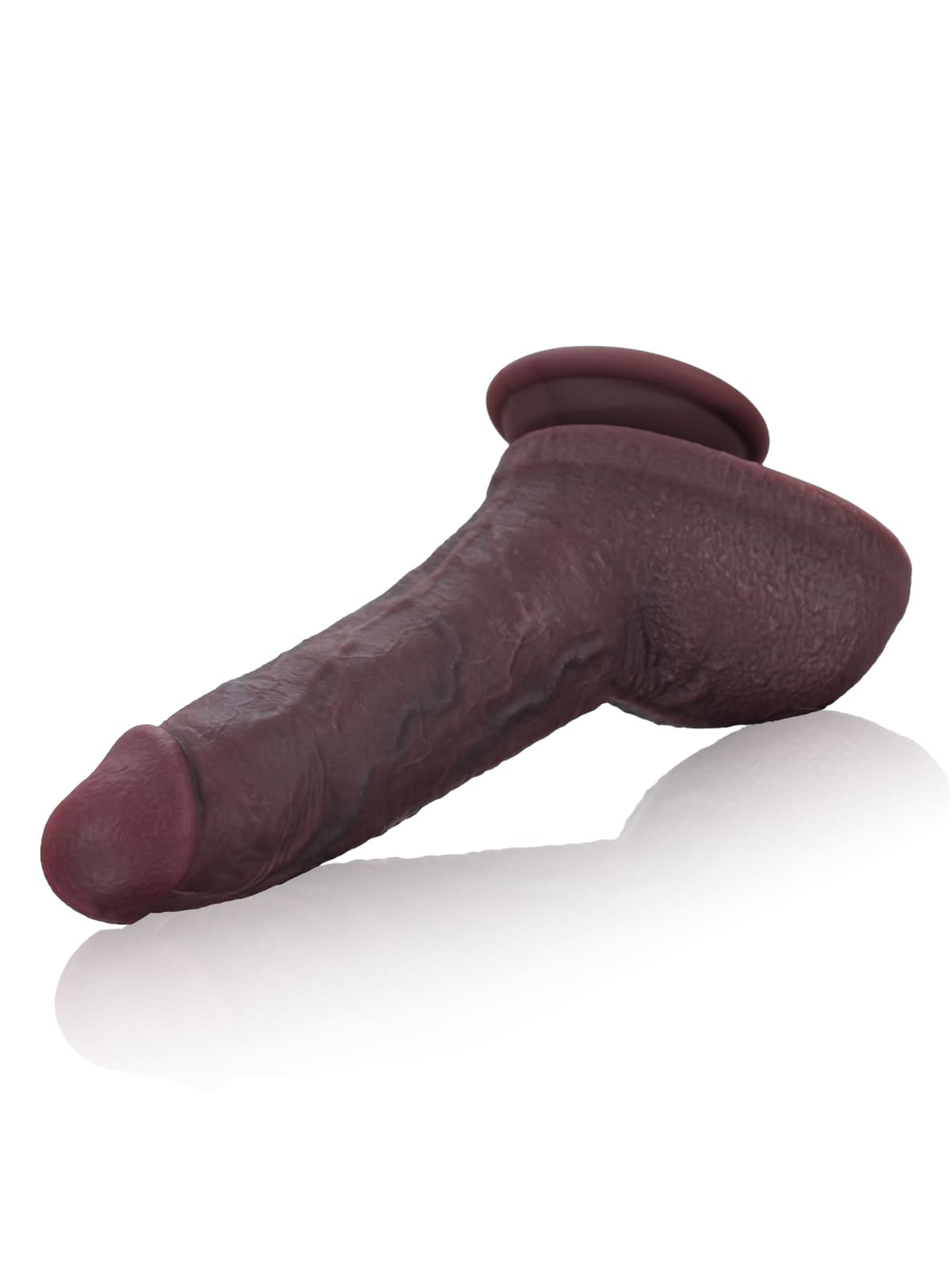 Morris 7.7" X 2" A "big" Win Black Dildo - Misses loves it!