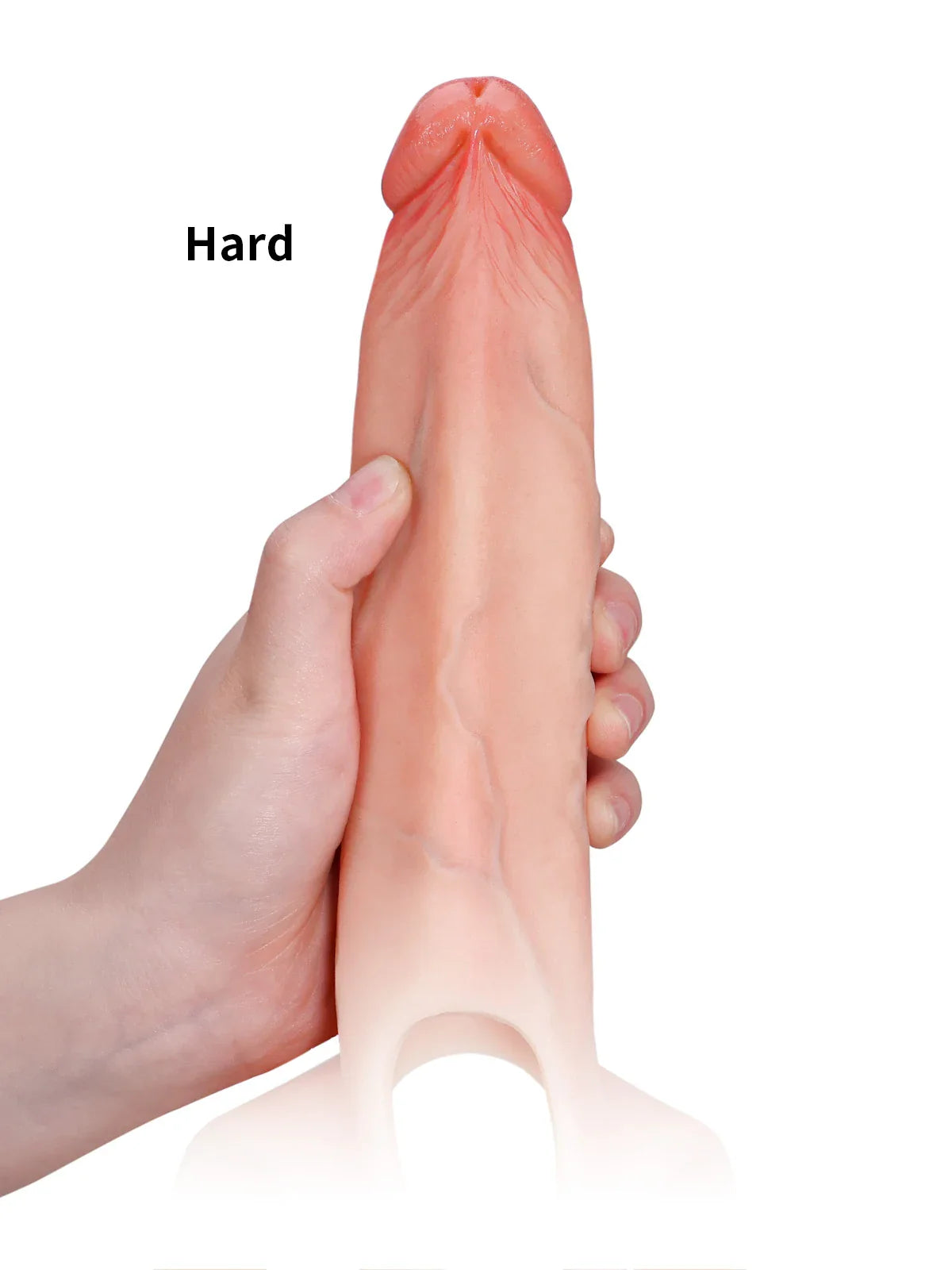Emberfall Hard option held in hand showing the hollow open base
