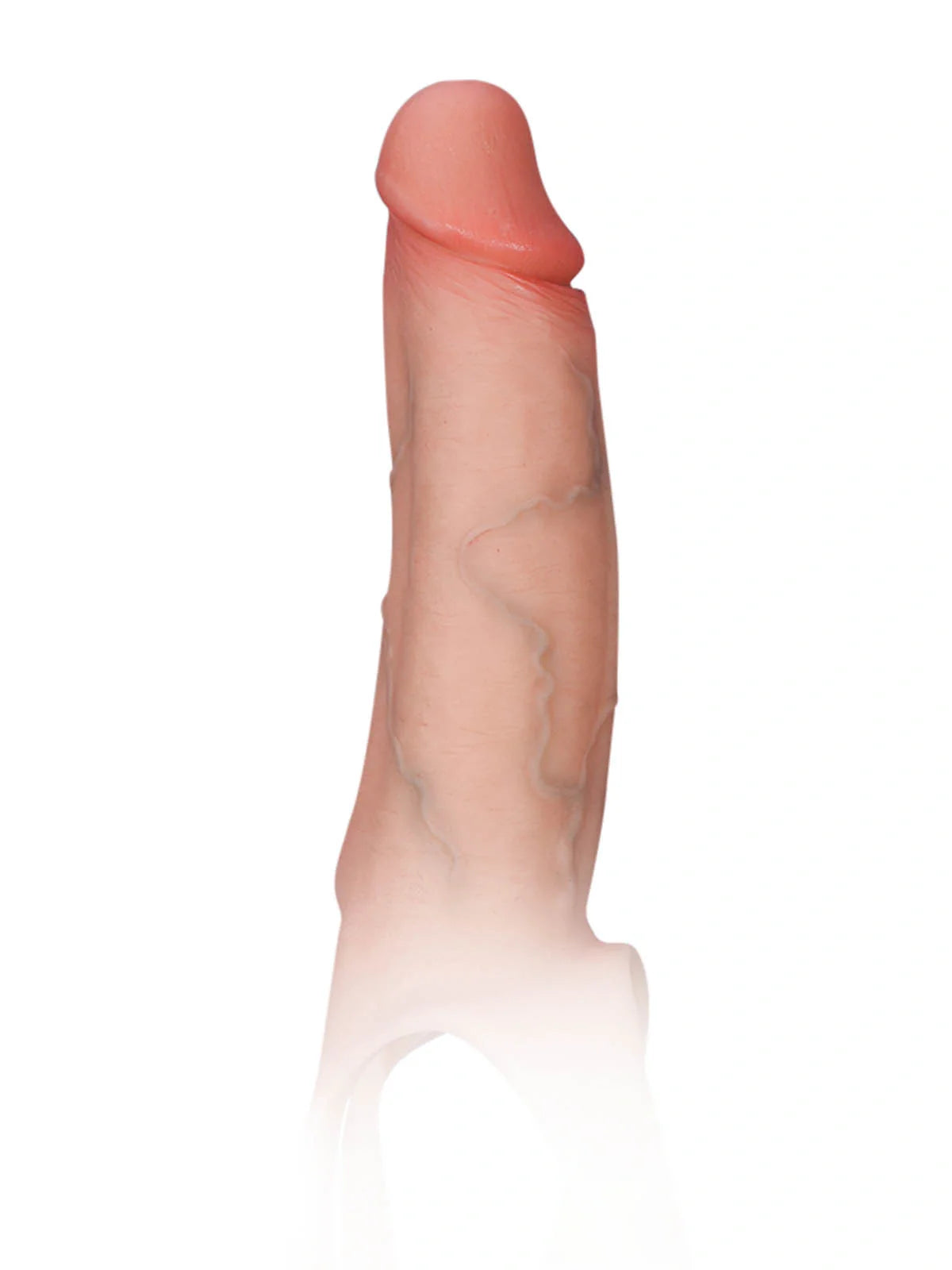 Front close-up of the Seraphine hollow strap-on shaft